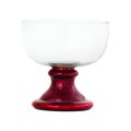 Elk Studio Melrose Bowl, Small Antique Red Artifact and Clear 209048